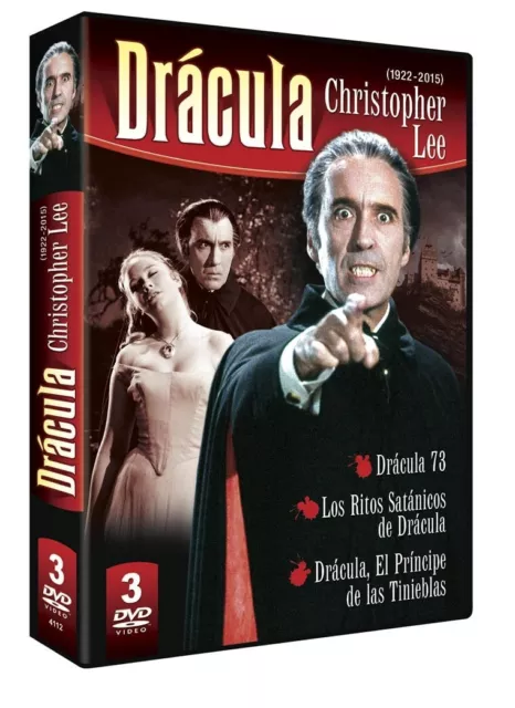 PACK DRACULA DE CHRISTOPHER LEE (3 DVDs)