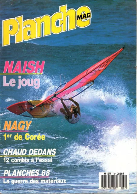 PLANCHEMAG - LE MAGAZINE DE LA PLANCHE A VOILE novembre 1987 n°87