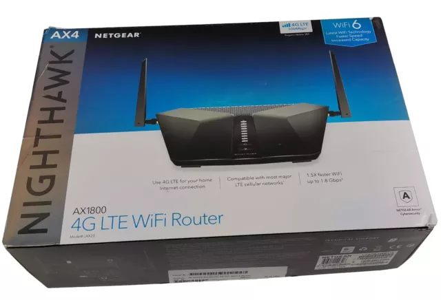 Nighthawk AX4 4G LTE-Modem + WiFi 6-Router - LAX20