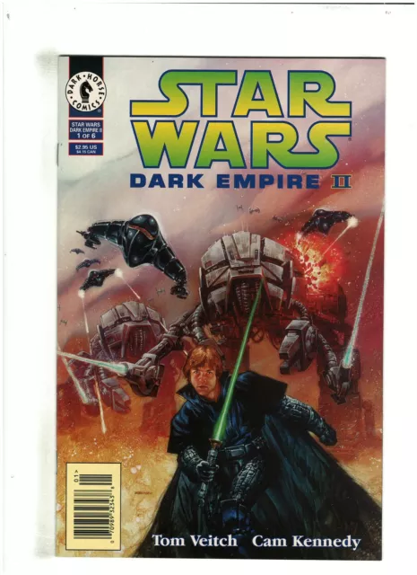 Star Wars Dark Empire II #1 NM- 9.2 Newsstand Dark Horse Comics 1994