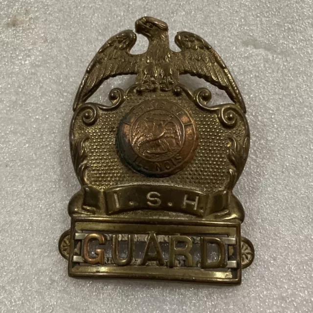 State Of Illinois Guard  Badge