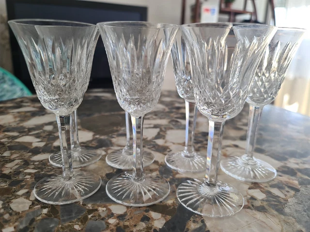 7 VERRE EN Cristal De BACCARAT Ou Saint-Louis Ancienne EUR 70,00