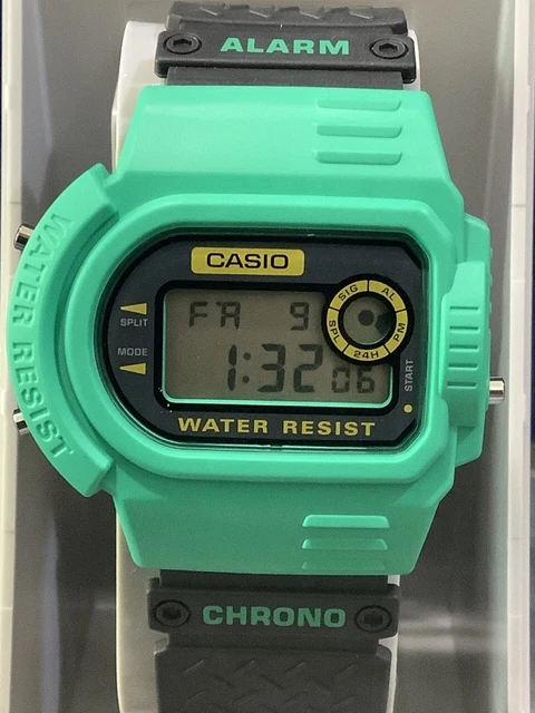 CASIO デジタル腕時計 NF'ー11 CASIO カシオ NF-11 ヴィンテージ レア デジタル 腕時計 黄緑 Casio NF