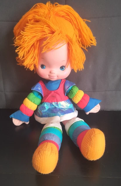 Poupée Rainbow Brite Mattel 1983 – Indigo, Vintage, Fabriquée à Taïwan
