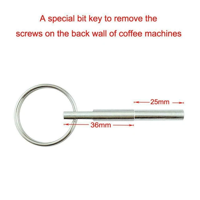 Compeve Oval Head Bit Key Opening Service Repair Tool Machines Jura AEG --new