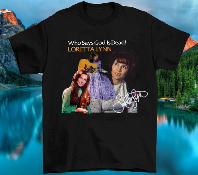RARE LORETTA LYNN Collection Gift For Fans Black All size Unisex T …