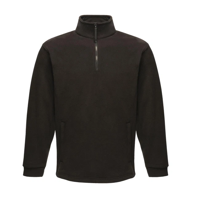 Regatta Mens Thor Overhead Half Zip Fleece Jumper Pullover Sweater Workwear