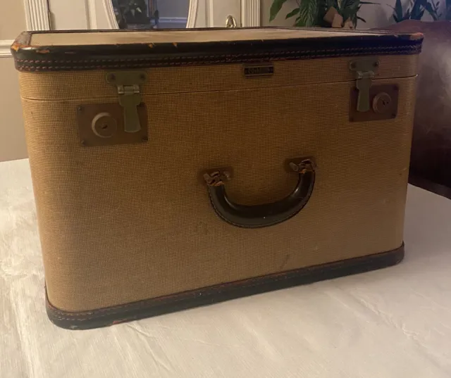 vintage luggage suitcase - Sioux by OshKosh