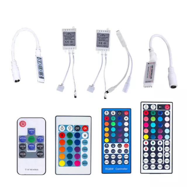 RF IR Remote Wireless Controller 12V 24v For RGB rgbw 5050 LED Strip Light