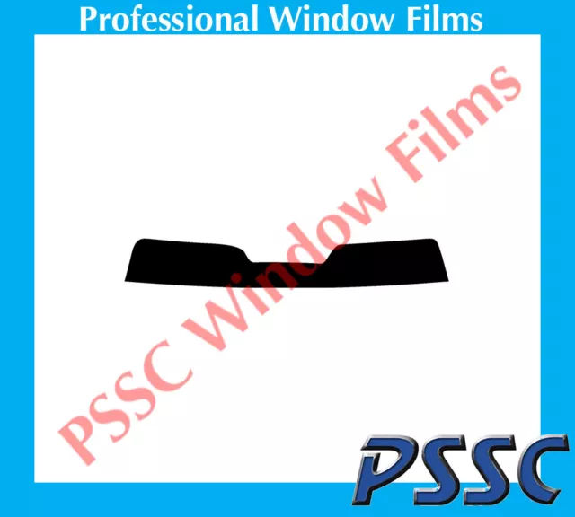 PSSC Pre Cut Sun Strip Car Window Films - Hyundai Accent 5 Door 2000 to 2005