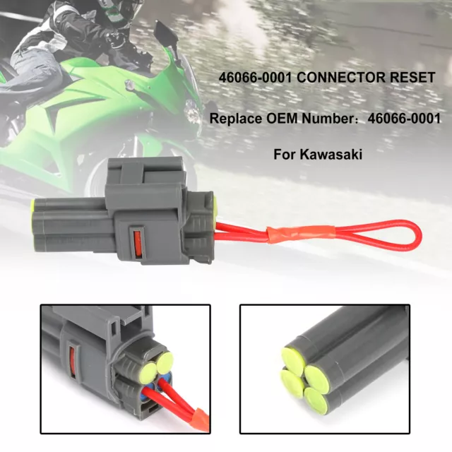 46066-0001 CONNECTOR RESET For Kawasaki BRUTE FORCE 650 750 4X4I EPS 2005-2020