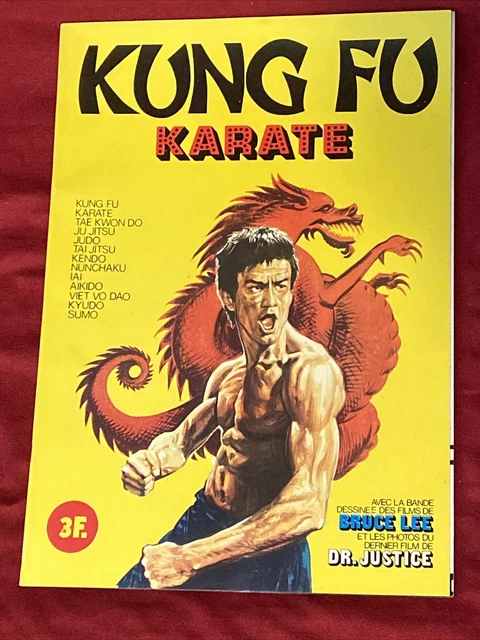RARE PUBLICITÉ BRUCE LEE ROI DU KUNG FU 1975 EUR 9,00 - FR