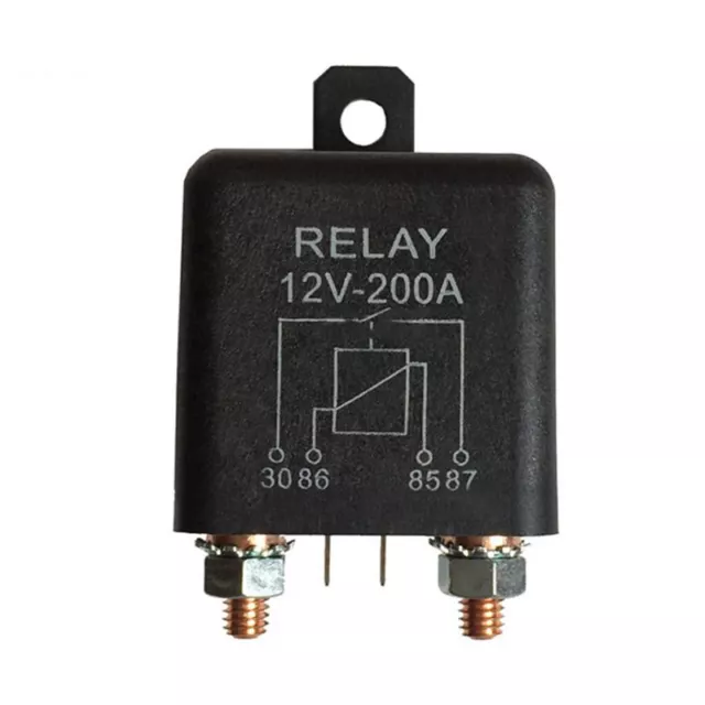 4X(12V 200A Normally Open 4 Pin Relay - Heavy Duty Auotive Marine Split Charge Z