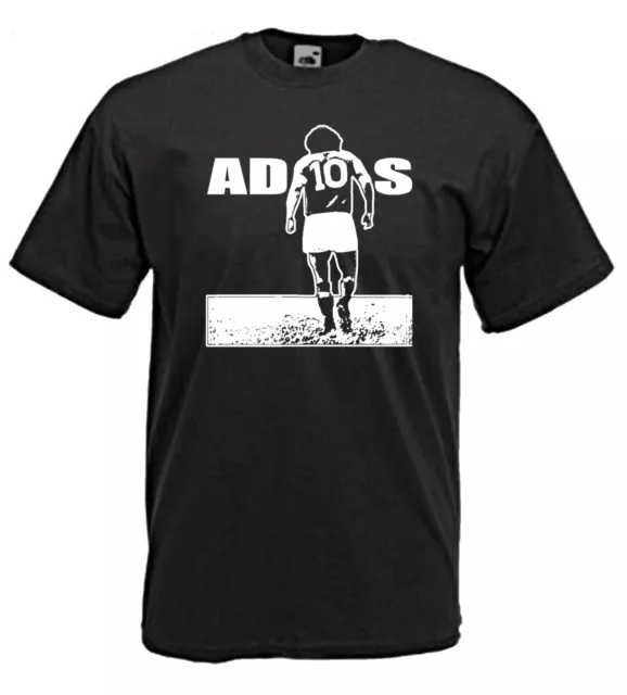 T-Shirt Maglietta Adios 10 Diego Maradona Calcio Sport Calciatore