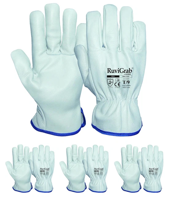 Gant De Soudure Portwest A530 - Cuir Renforcé Brun, Taille XL - Pour Soudage Et Travaux Métalliques
