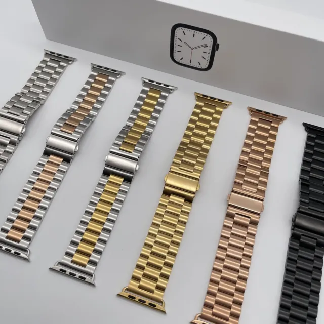 Edelstahl Armband für Apple Watch 2 3 4 5 6 7 8 SE 38-49mm Ultra Metall Ersatz