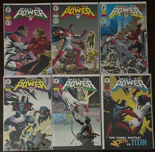 Will to Power #1-12 ALL NM- 9.2 DARK HORSE COMICS 1994 FULL SERIES 2