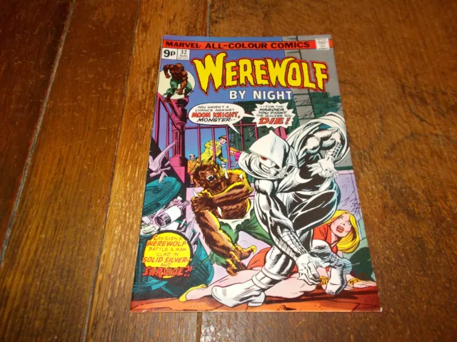 Werewolf By Night #32 - Marvel 1975 Bronze Age 9p 1st app Moon Knight Rare VFN-