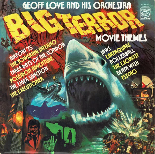 Geoff Love & His Orchestra - Big Terror Movie Themes (LP, Album)