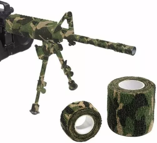 1,32€/ M 4,5 Mètres Ruban Camouflage Bande de Tissu Réservoir Isolierban 3