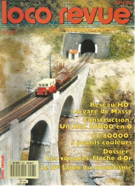 Magazine Loco Revue N°770 - Réseau HO, Micromodules Et Décors Pour Trains Miniatures (occasion)