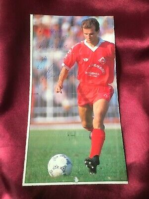 Autografo originale ALESSANDRO ROCCATAGLIATA-Piacenza Calcio 86/87-IN PERSON 
