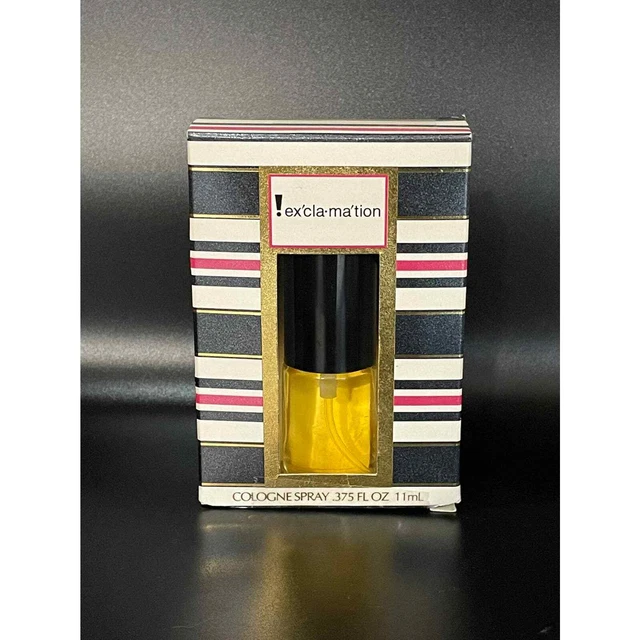 Vintage Exclamation Perfume Mini .375 FL OZ