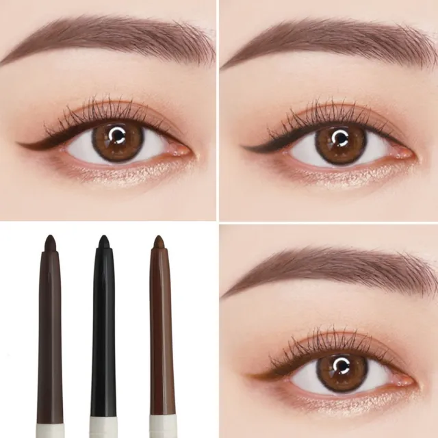 féminins Eyeliner Pen Eye Liner Pencil Crochet Liner Pen Pinceau non taché