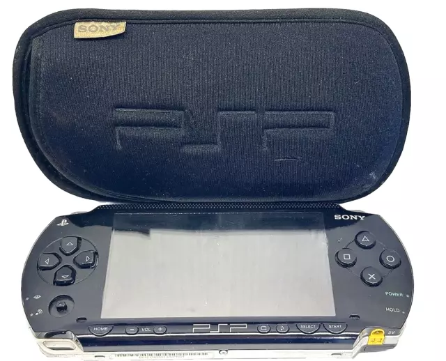 Restored Sony PlayStation Portable Core PSP 1000 Black Handheld PSP-1001  (Refurbished) 