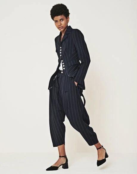 Pantalon Femme HIGH USE By Claire Campbell - Taille 38 Noir, Coupe Régulière, Fermeture Zip, Style Utilitaire