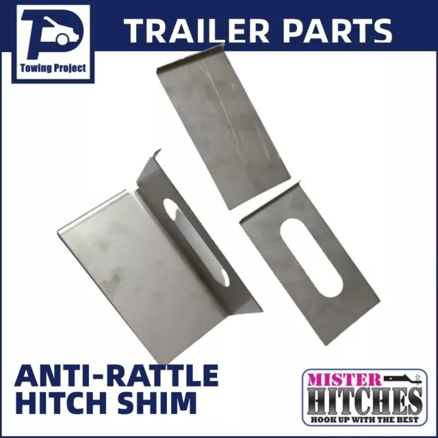 Mister Hitches Trailer Anti-Rattle Hitch Shim Kit 3Pc (Mharsk)