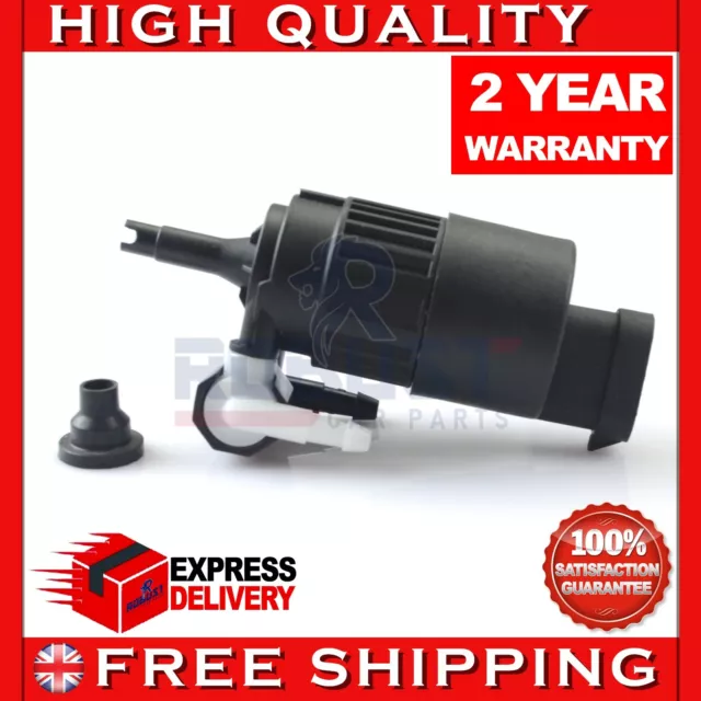 Twin Outlet Windscreen Washer Pump For Renault Clio Mk2 8200213041 (1998-2012)