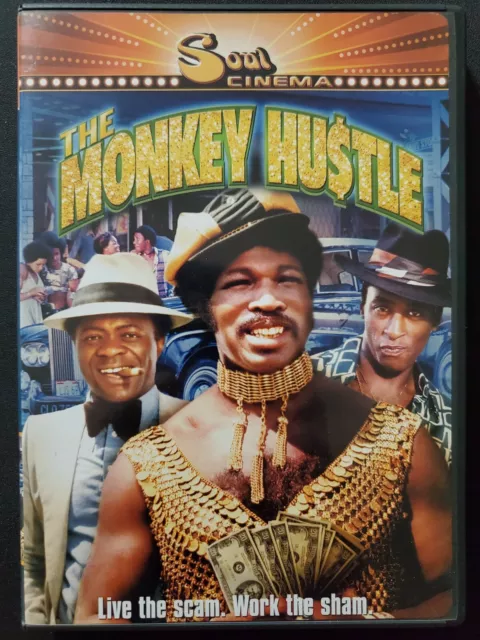 The Monkey Hustle DVD Yaphet Kotto, Rudy Ray Moore 1976 Soul Cinema Region 1 OOP