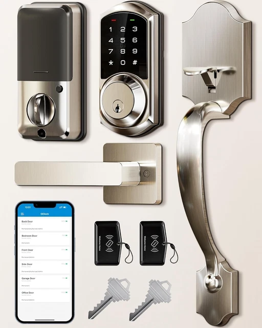 VEISE VE06-H SMART Front Door Lock Set Keyless Entry Deadbolt with ...