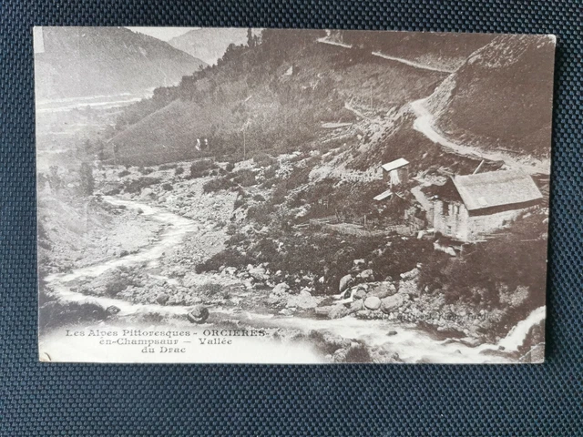 CPA 05 ORCIERES-EN-CHAMPSAUR - Vallée du Drac