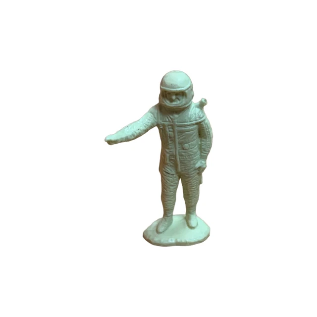 MARX DISNEYLAND PLAYSET Astronaut Vintage 1960s Spaceman Cream