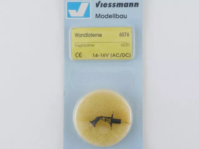 Viessmann 6076 Wall Lantern for Model Railway H0 New! Boxed 1702-19-40