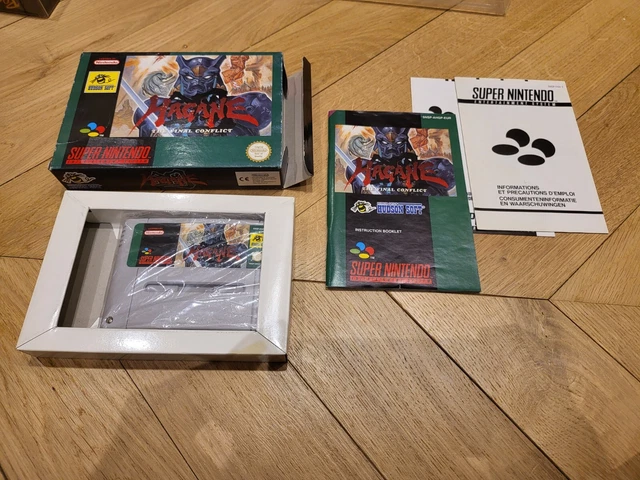 jeu hagane the final conflict snes super nintendo complet