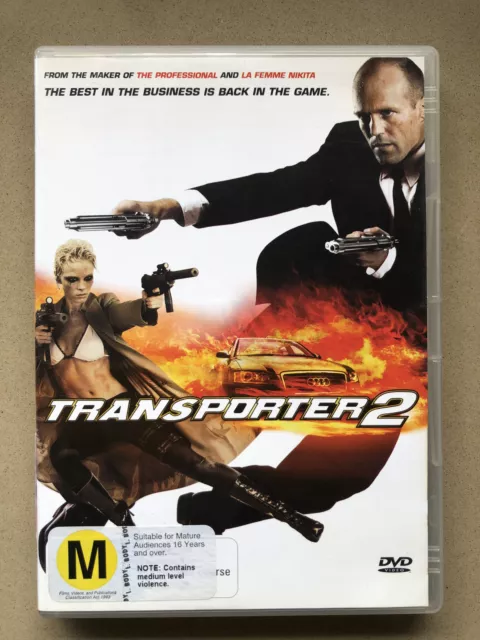 TRANSPORTER 2 (DVD 2005) Region 4 Action,Crime,Thriller, Jason Statham,  Amber Va $2.99 - PicClick AU