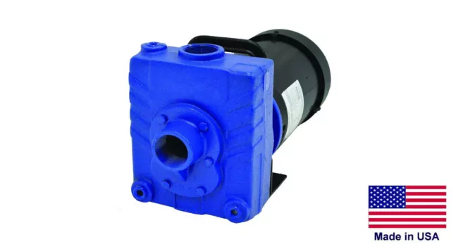 CENTRIFUGAL PUMP Industrial - 7080 GPH - 3 Hp - 230V - 1 Ph - 1.5" Ports
