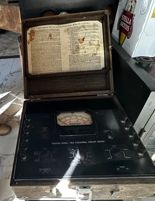 WESTON INDUSTRIAL ANALYZER Model 639 $24.99 - PicClick