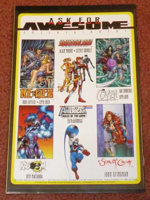 THE COVEN: FANTOM SPECIAL #1 - Another Universe.com Excl. (Awesome, 1998, NM+) 2