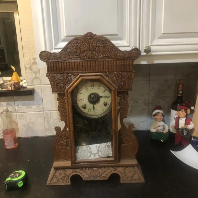 WM L Gilbert Clock Co. General As is no tested what you see is what you get