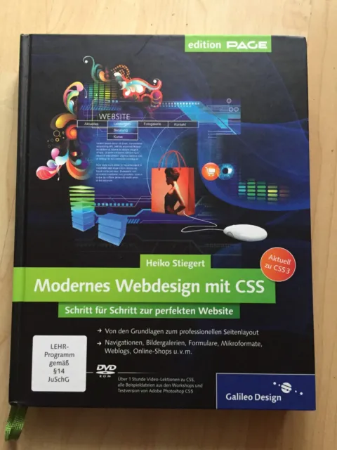 Modernes Webdesign mit CSS: Schritt für Schritt zur perfekten Website (Gebunden)