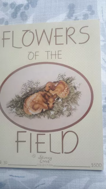 Stoney Creek Cross Stitch Chart Booklet - Flowers of the Field - 15 designs