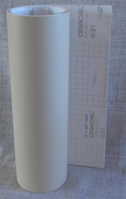 Oracal 631 Matte BEIGE Removable Vinyl 12" x 300" Roll #082 EZ Remove 25 ft.