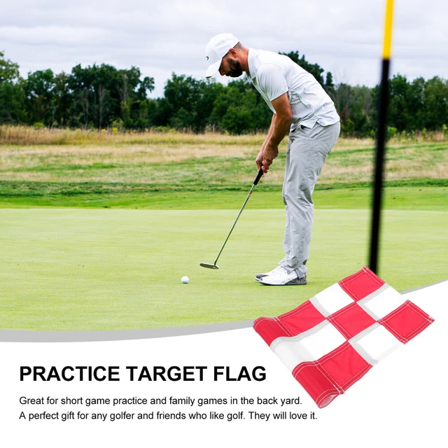 Torrey Pines Golf-Übungsflagge – 50,8 X 33 Cm, 600D Nylon, Doppelt Genäht, Für Garten & Putting Green