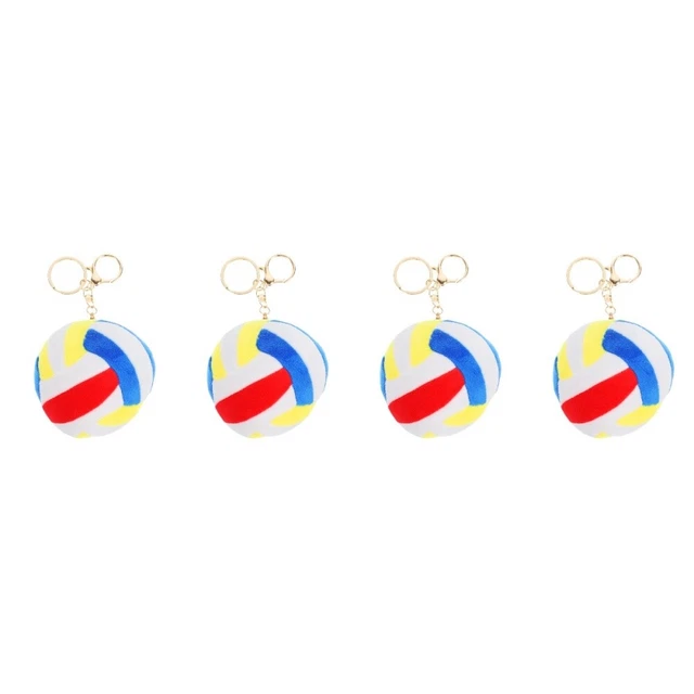 4x pendentif sac décoratif ornement de porte-clés compact accessoire de sac