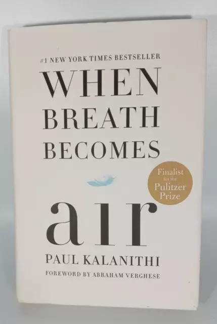 New When Breath Becomes Air by Paul Kalanithi Hardcover
