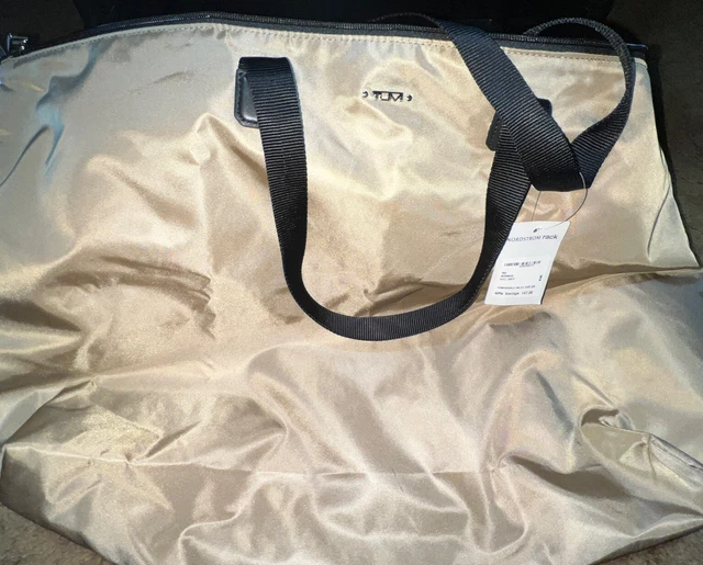 TUMI Gull Grew Ballistic Nylon Cargo Tote Bag + Zip Pouch